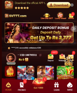 SV777 Game Download Free(Latest Version)2026 2